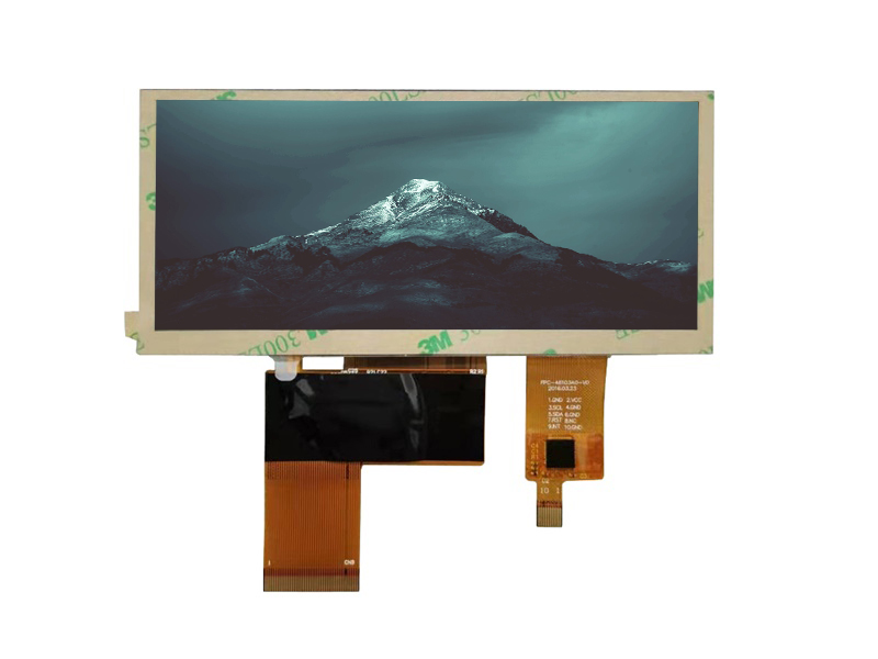 4.6-inch 800x320 bar-type colour TFT LCD with multi-touch